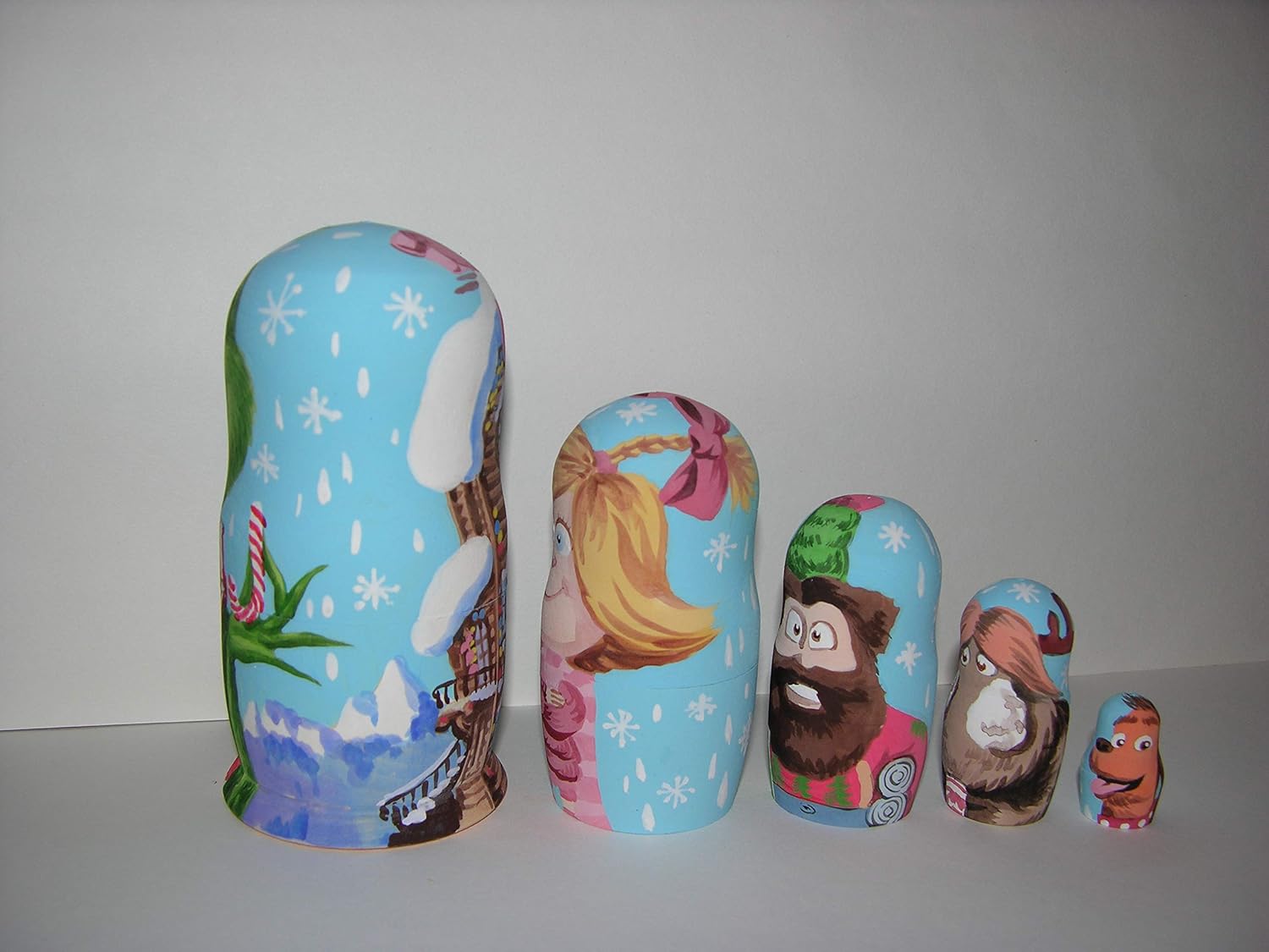 grinch nesting dolls