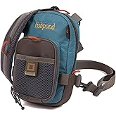 fishpond San Juan Vertical Fly Fishing Chest Pack, Fits up to Two Tackle or Fly Boxes, Lightweight Fishing Bag with Padded Neck Strap – Tidal Blue