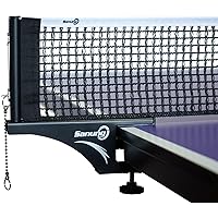 Sanung S405 Thickened Table Tennis Net and Post Set, Professional Foldable High Duty Ping Pong Screw on Clamp Net with Stable
