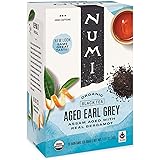 Numi Organic Tea, Aged Earl Grey, Black Tea, 18 Count (Pack of 3) - Packaging May Vary