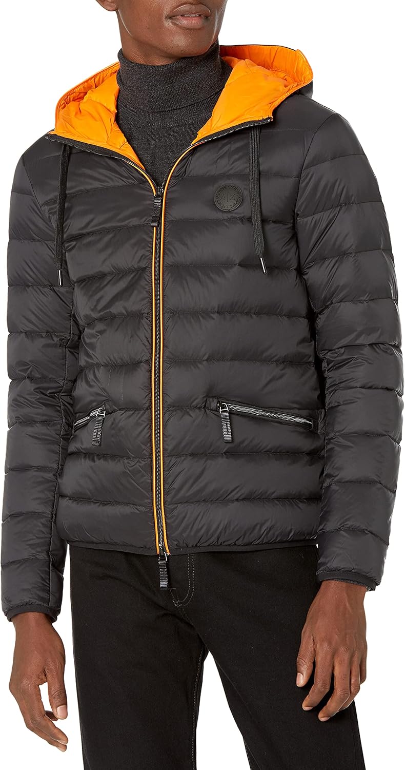 Ax Armani Exchange Men S Zip Hooded Up New Product New Type Jacket Down Ax Armani Exchange Men S Zip Hooded Up New Product New Type Jacket Down