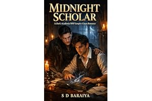 MIDNIGHT SCHOLAR: A spicy MM gay vampire romance with a court prince, a human scholar, and a fated blood-bond. (Neon Fang Cov