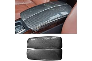 TTCR-II Compatible with BMW X5 Console Cover 2007-2013, for BMW X6 Center Console Cover 2008-2014, 2 PCs Center Armrest Prote