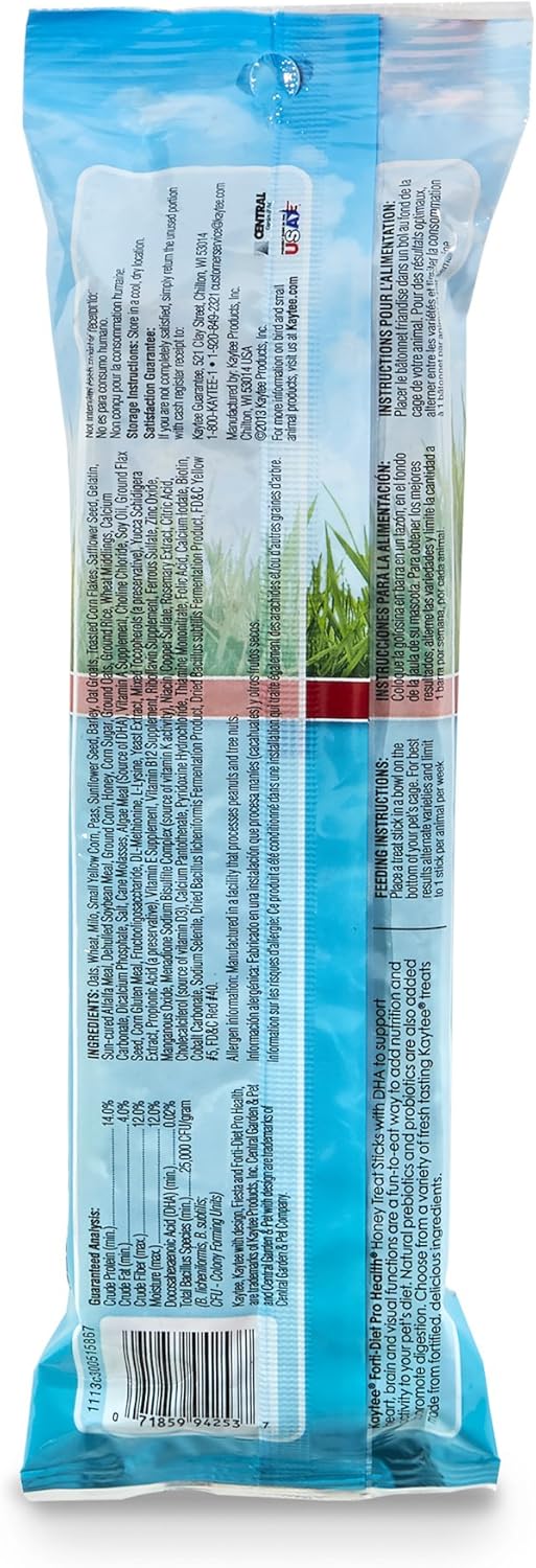 Kaytee Treat Stick Honey Flavor - Rabbit 8 oz : Pet Food : Pet Supplies