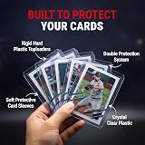 Ultra PRO 3 x 4 Top Loader and Card Sleeve Bundle 100 Each Standard Size view 3