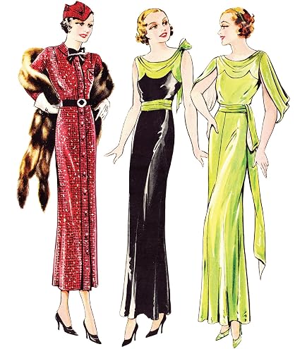 patterns for 1920's evening dresses Past 3429 Flapper Era V-Neck Dress Sewing Pattern, Roaring 20s Gown, Bust Size 34 : Arts, Crafts & Sewing Fabrication:Mesh Last Minute Fairy Costume Large Model Wears Color:As Photo(Coral)
