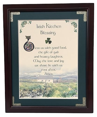 Amazon Com Irish Kitchen Blessing Bless Us With Good Food