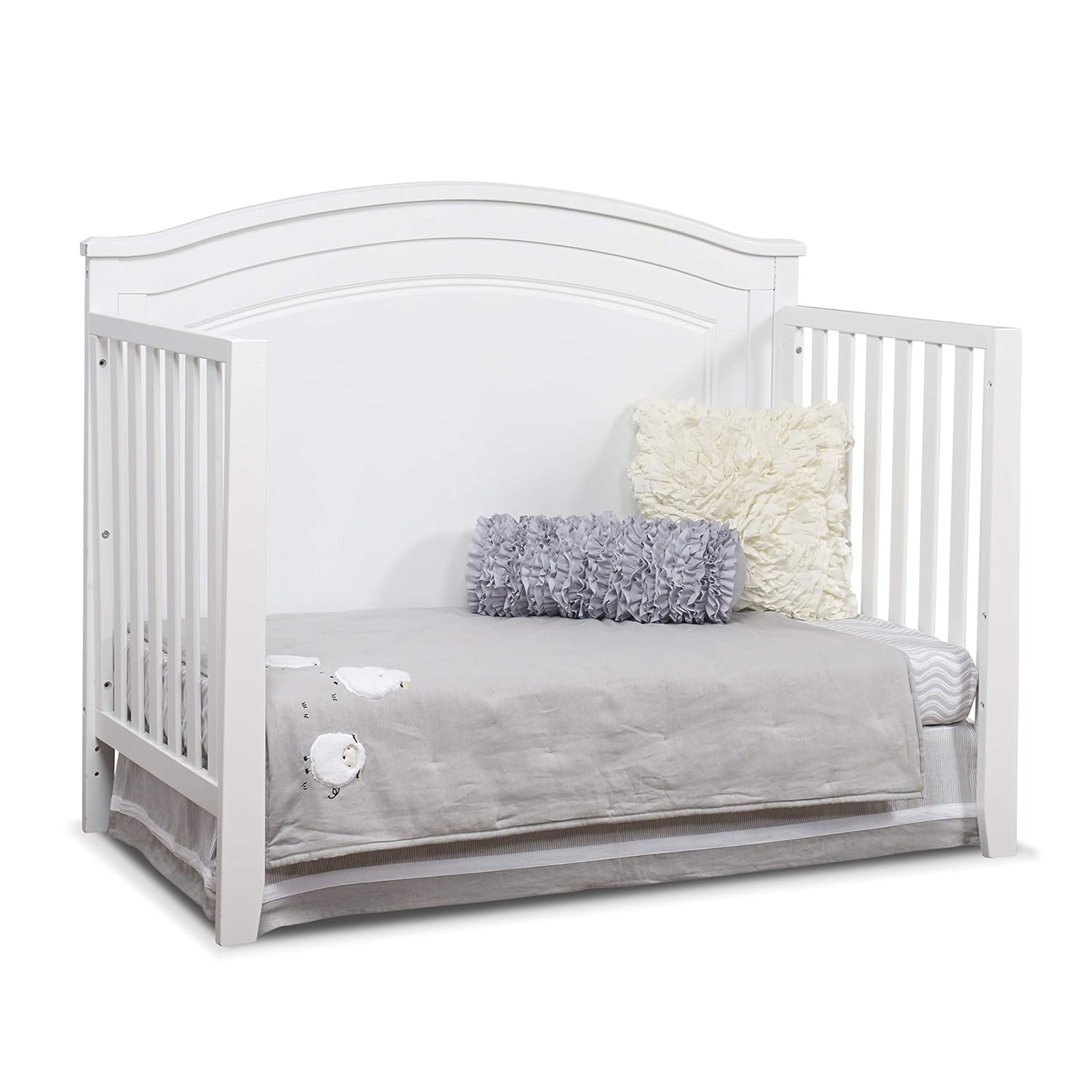 sorelle berkley white crib