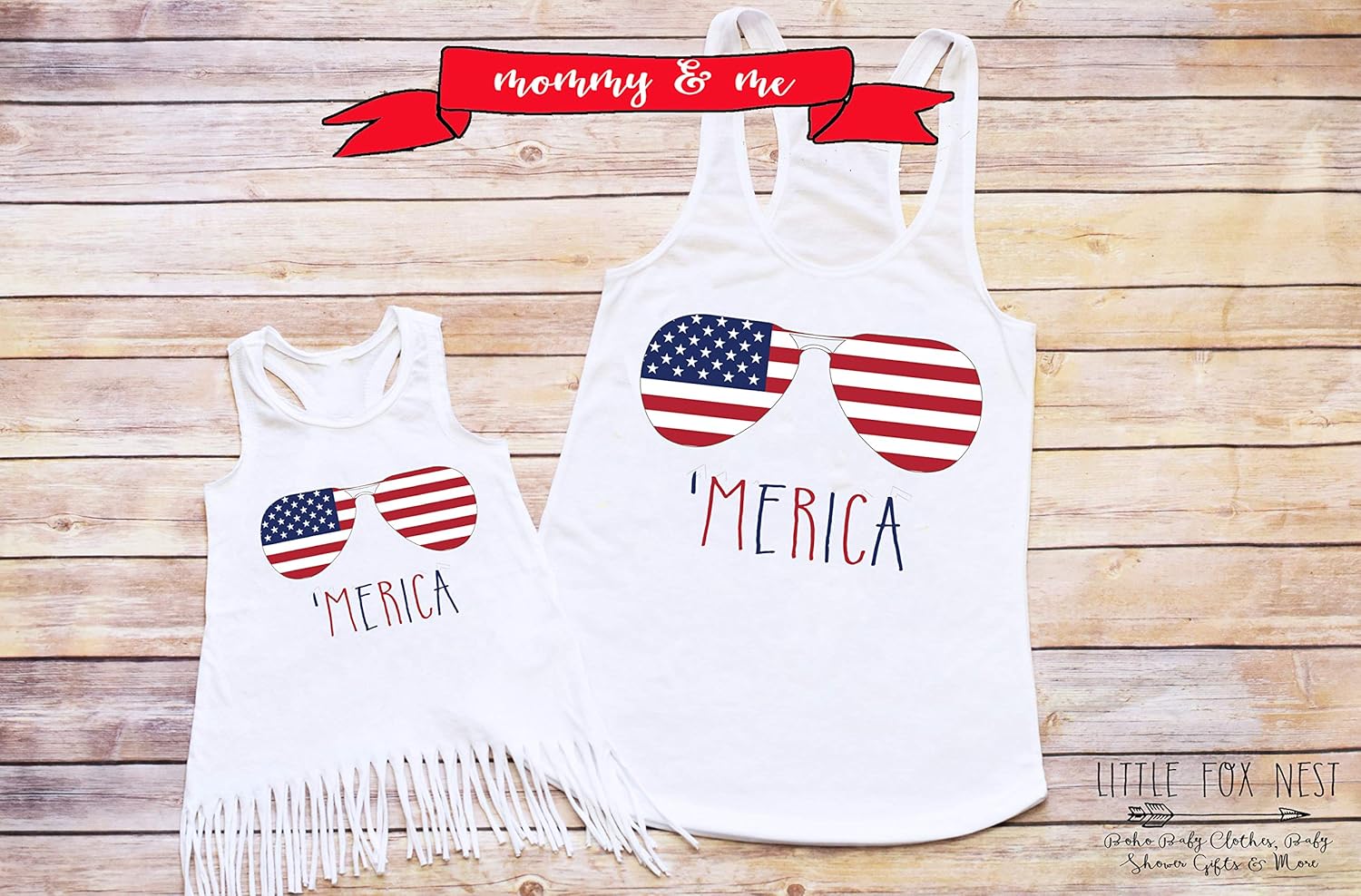 mommy and me fourth of july dresses