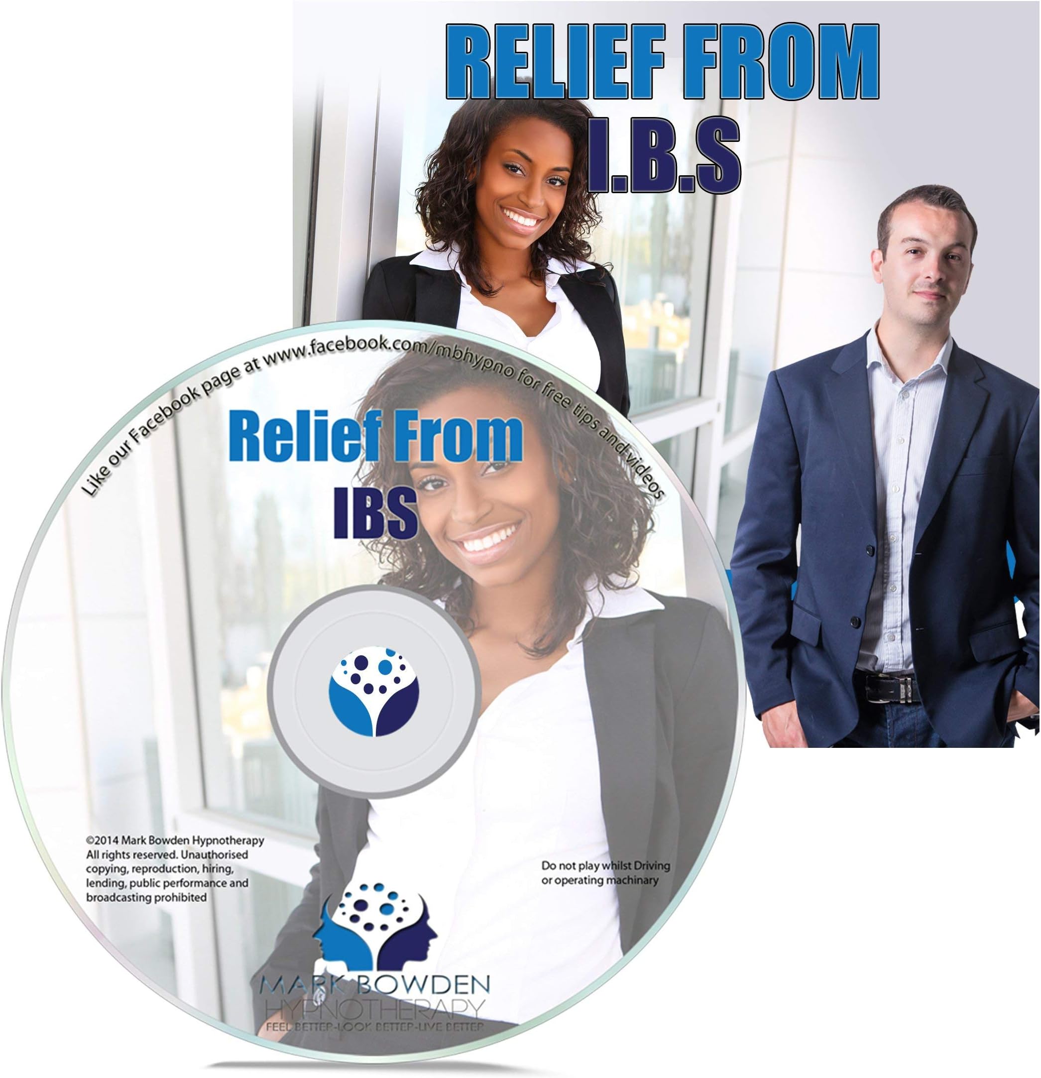 Free From IBS Self Hypnosis CD, MP3 & App (3 in 1 purchase)