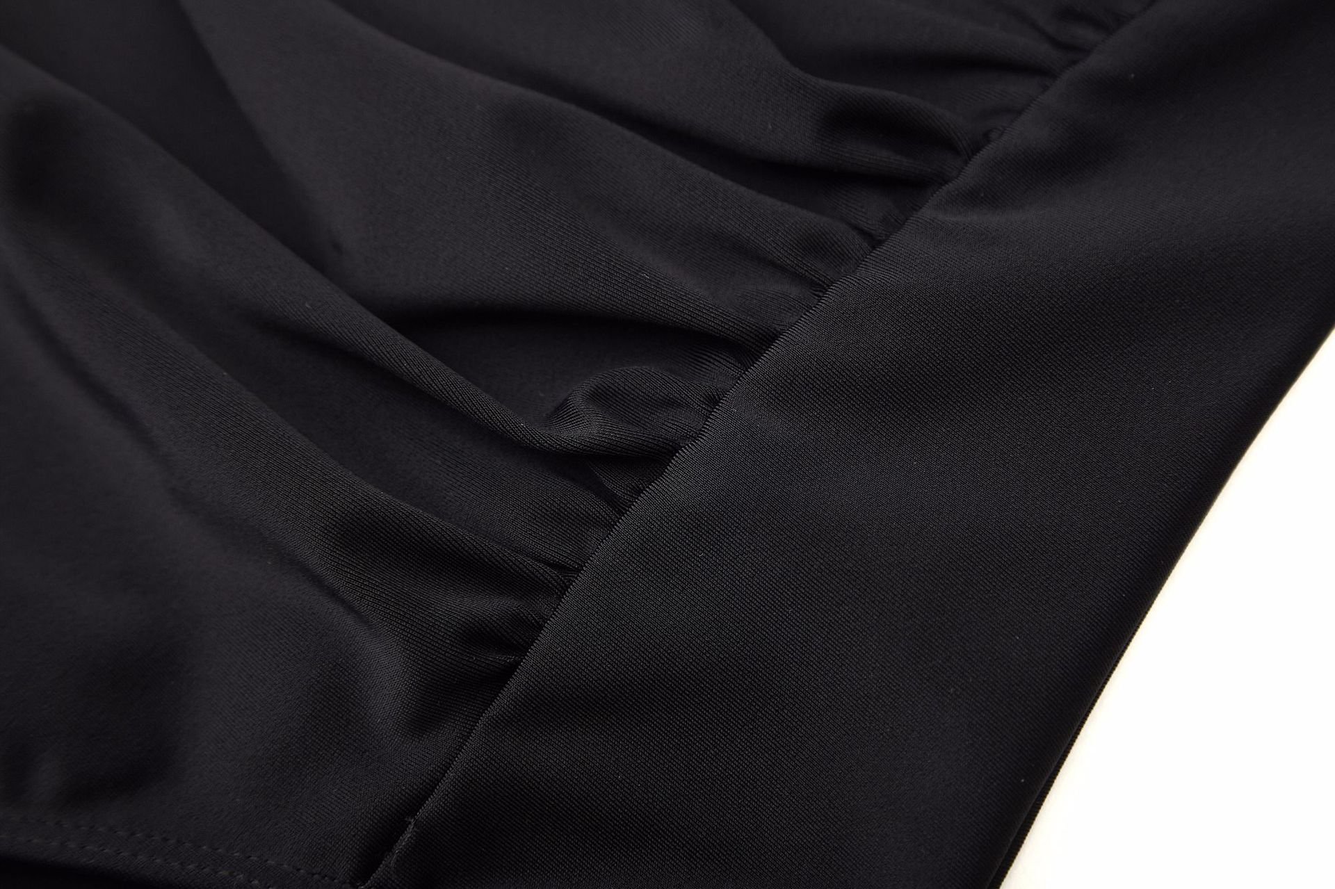 Kyerivs Women’s One Piece Tummy Control Swimwear, Vintage Monokini, Ruched Swimsuit for Ladies (L(US 12-14), Black)