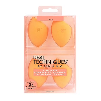 Real Techniques Miracle Complexion Sponge, 1er Pack (1 x 4 Stück)