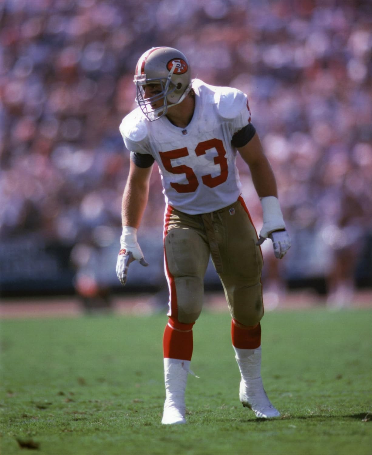 49ERS FRANCISCO SAN ROMANOWSKI BILL 8X10 (A) PHOTO ACTION