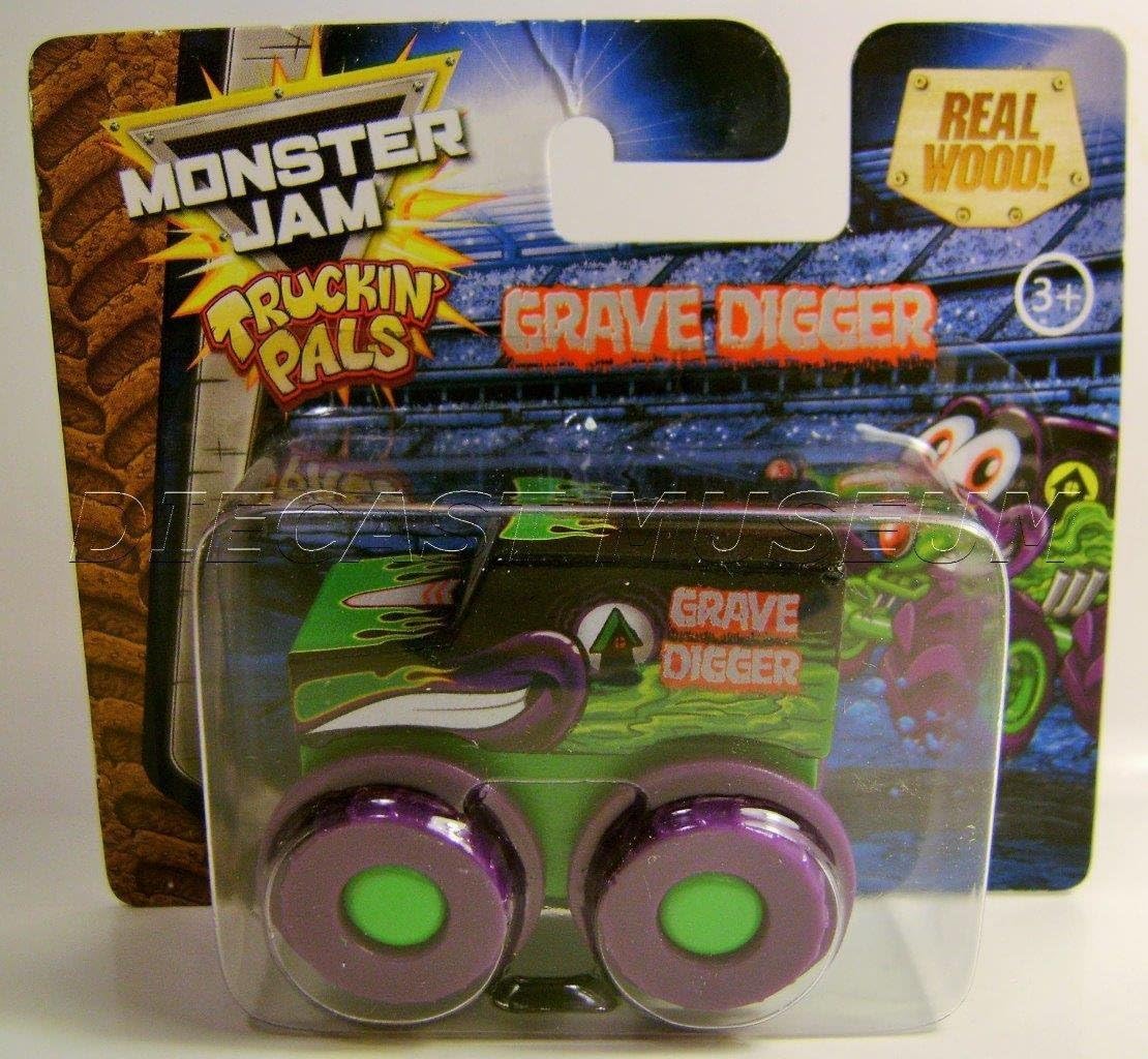 monster jam truckin pals wooden