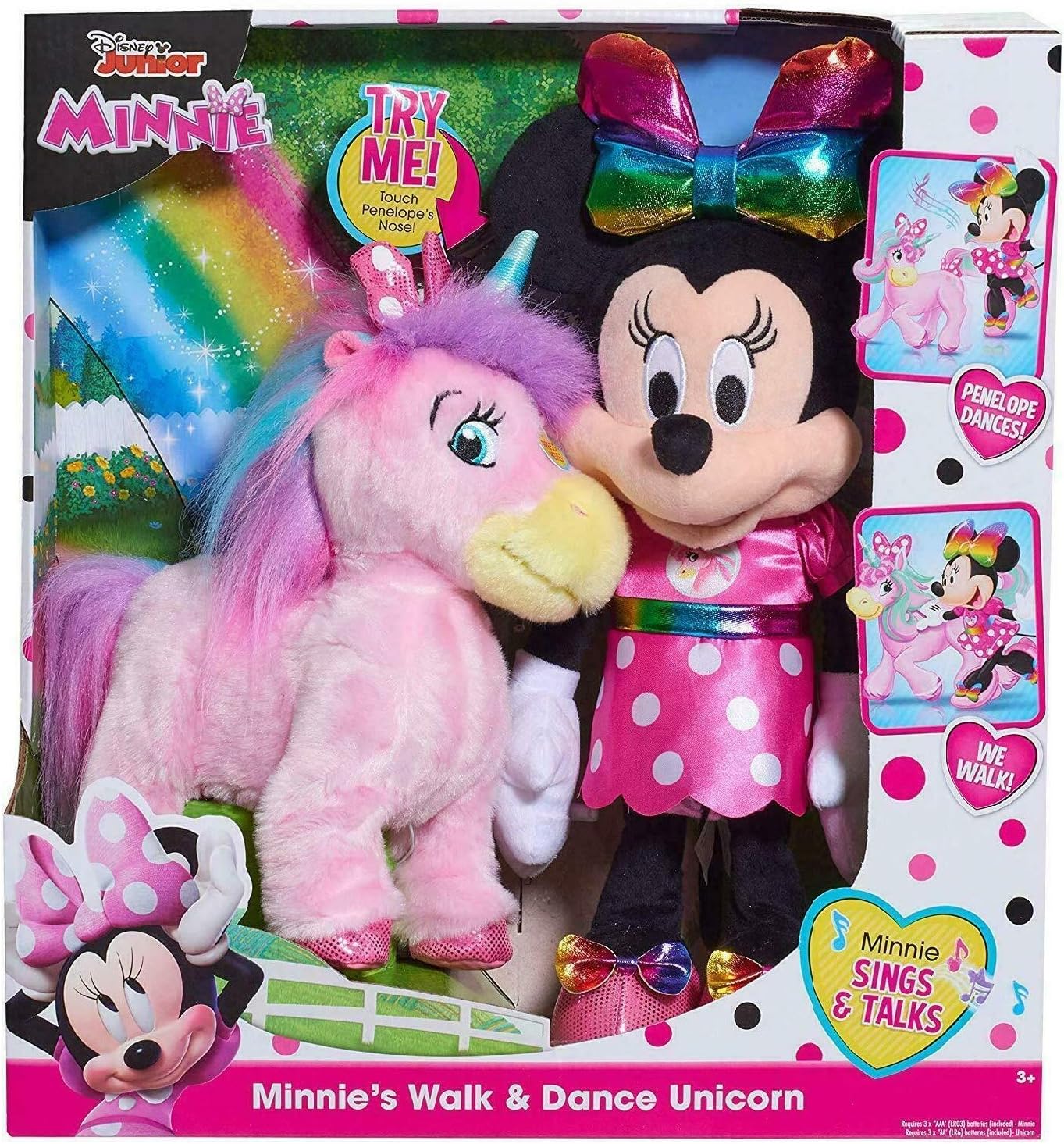 minnie walk and dance unicorn