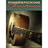 Fingerpicking Christmas: 20 Carols Arranged for Solo Guitar in Notes & Tablature book cover