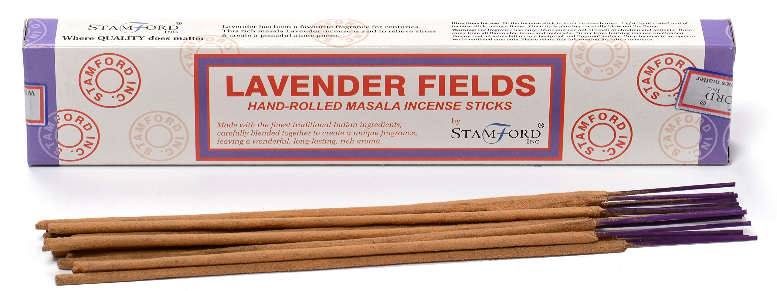 Stamford Lavender Fields Hand Rolled Masala Incense Sticks 15 g