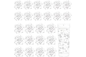 Tondiamo 24 Pcs Artificial Pearl String for Floating Candle Faux Pearls Beads String Garland Centerpiece Decoration for Vases