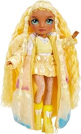 Rainbow High Sunny Yellow Winter Wonderland 28 cm Doll with Hidden Snow Kit view 3