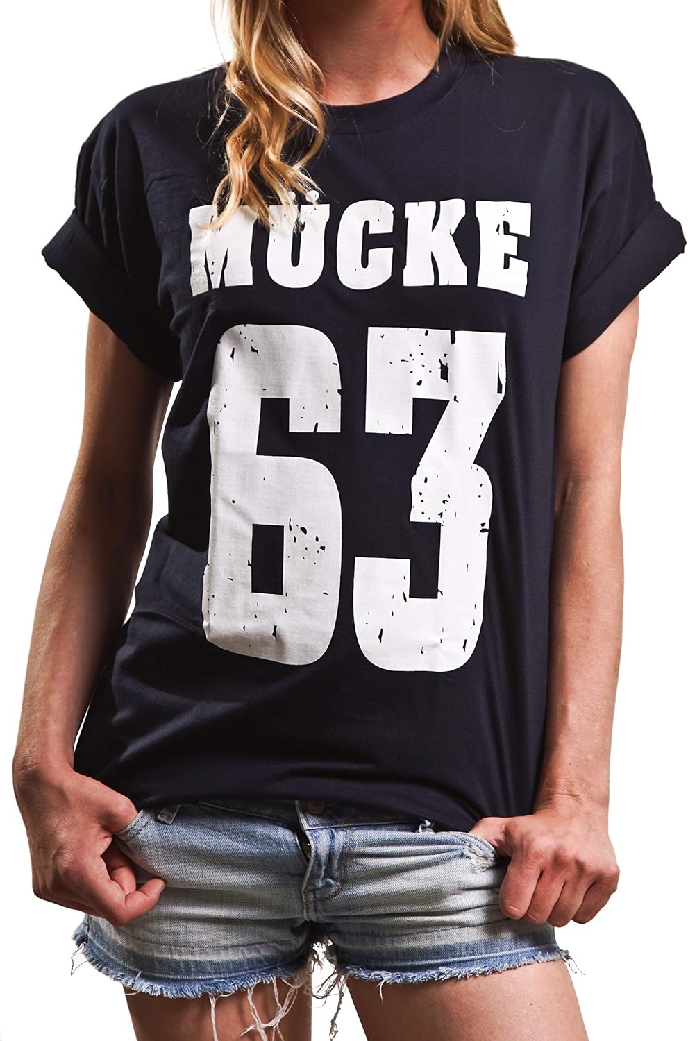 Specer MÜCKE 63 - Maglietta Uomo 100% Cotone Con Design Esclusivo - Stampata In Germania - Taglie S-XXXL
