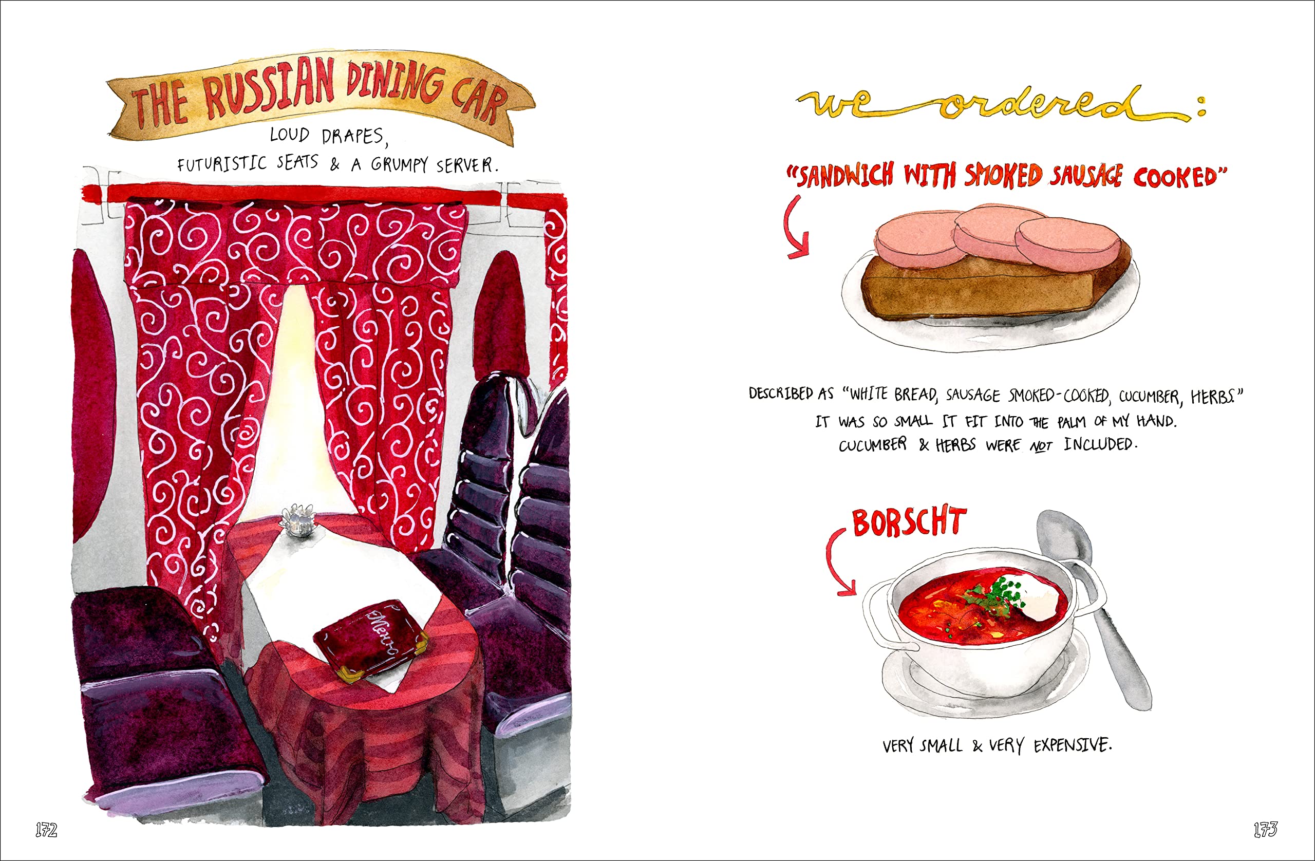 Border Crossings: A Journey on the Trans-Siberian Railway – An Artist's Illustrated Travel Guide with Cultural Tips from Beijing Through Mongolia to Moscow