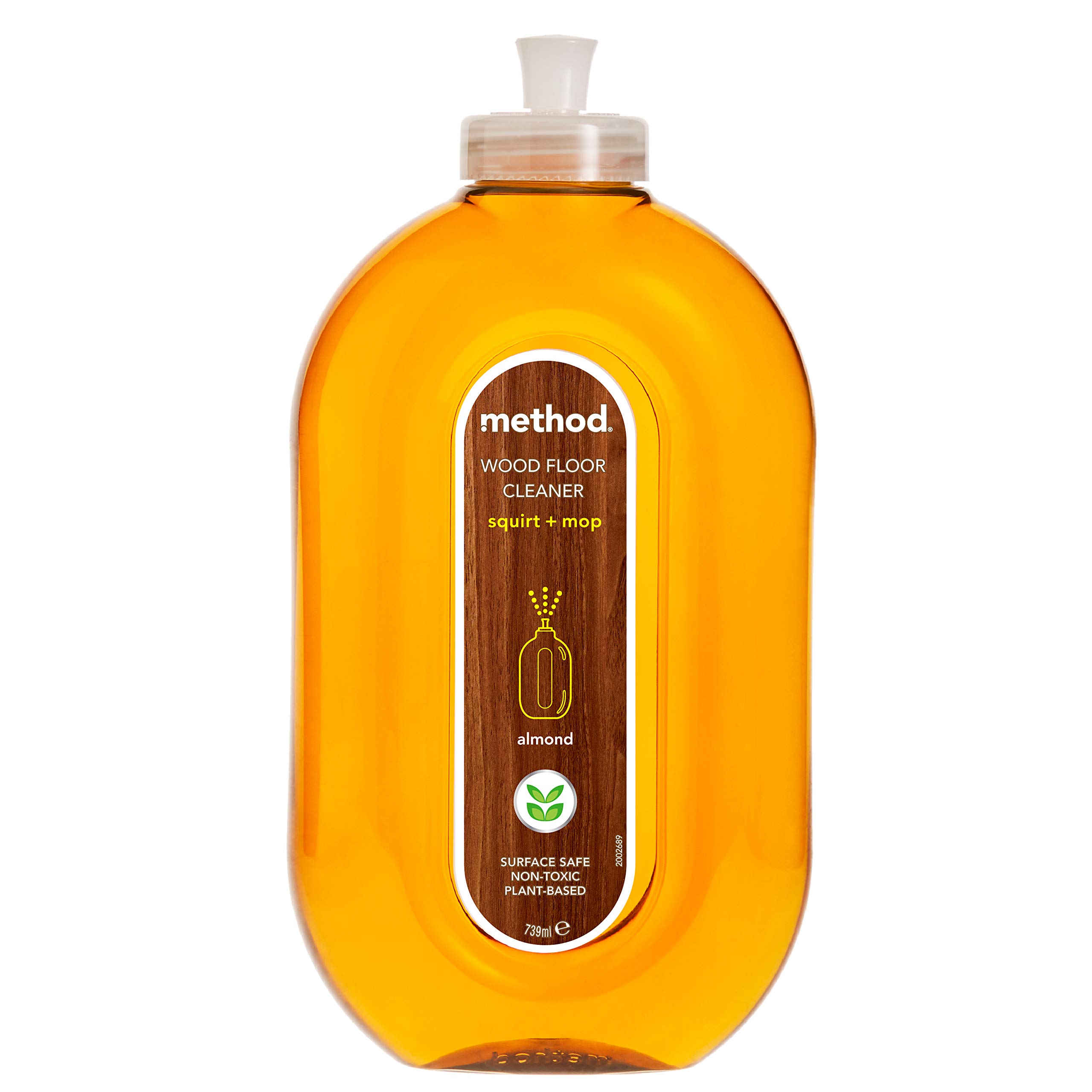 Method Wood for Good Floor Cleaner Almond 739 ml (Pack of 6)