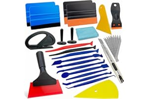 Umaki Vehicle Wrap Kit for Vinyl Wrap PPF Window Film Tint, Vinyl Application Kit Tinting Tools with Scraper, Corner Trim Too