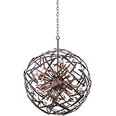Kalco 501551CP Ambassador 18-Light Pendant, Copper Patina Finish