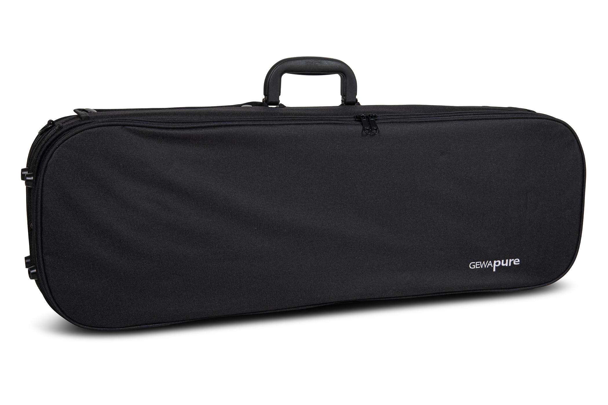 PURE GEWA Violin Case in black/light grey 3/4