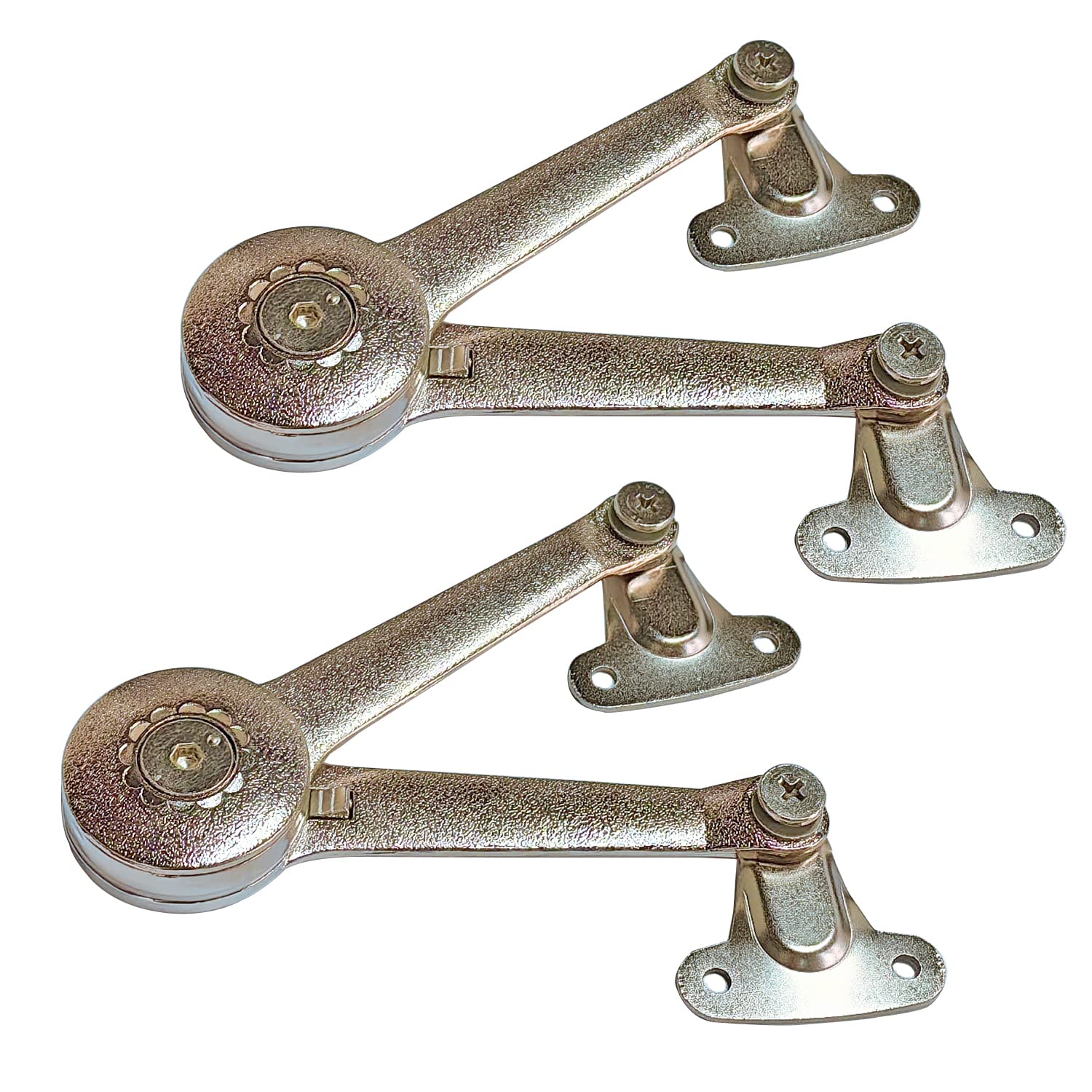 Photo 1 of Qrity 2 PCS Adjustable Lift Up Stay Support Hinge - Bidirectional Operation - Support Up to 20KG - Opening Angle 75/90/110