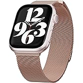 MAGEASY Milanese Band for Apple Watch Series 11, Ultra 3, SE3 - Magnetic iWatch Bands for Women, Strong Magnets | for 44mm 45mm 46mm 49mm Apple Watch 1-7/8/9/10/11/SE2/SE3/Ultra2/Ultra3