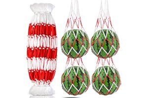 WhistenFla 20Pcs Melon Hammocks Cradles, Melon Hammock for Trellis Heavy Duty Watermelon Nets, Pumpkin Support Hanging Bags for Growing Cantaloupes Honeydew, 16inches Long, Bear for 30lbs