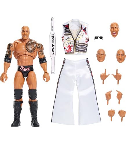 WWE - Élite Collection Greatest Hits Figurine Ron Simmons Smyths Toys France