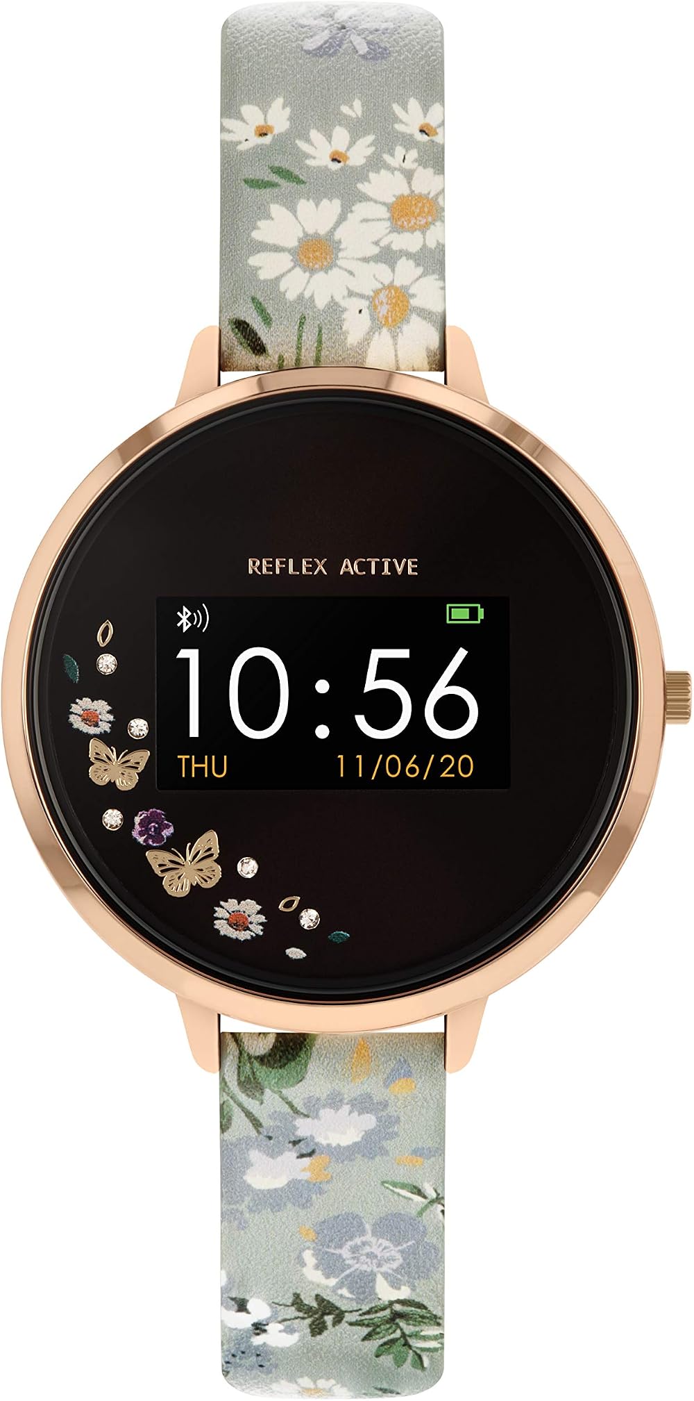 Reflex Active Series 3 Smart Watch Colour Touch Screen Crown Nav 7 Day Battery