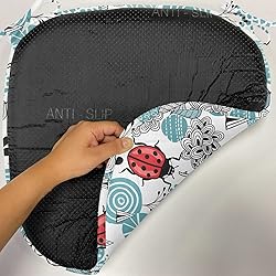 Ambesonne Ladybugs Chair Seating Cushion Set of