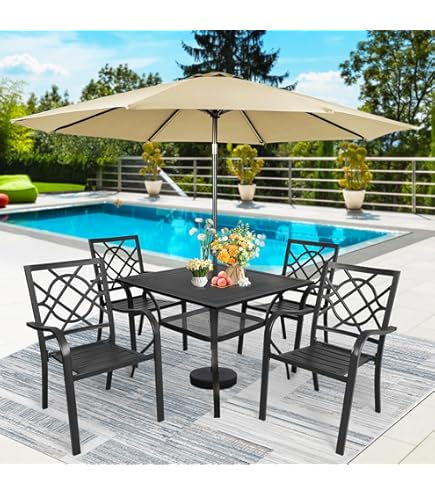 farland 10 ft offset cantilever patio umbrella 10'x10' Sunbrella A Aluminum Cantilever Market Umbrella: (G897TCH-A)