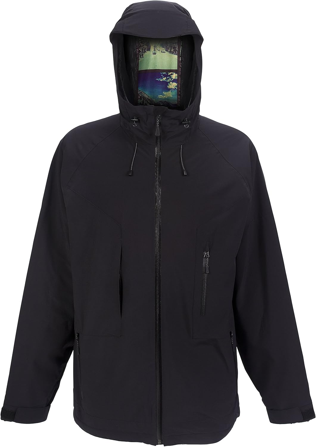 Amazon.com : Ripzone Men's Caliber Jacket, Small, Black-Stretch : Clothing