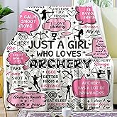 SWEBUTO Archery Blanket Gifts for Girls Women Flannel Plush Archery Throw Blankets Best Sports Themed Decor Accessories Stuff Gifts for Lovers Teens Adults Archer 50"X40"