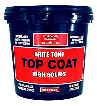 Crystalac Brite Tone Instrument Finish Gloss Quart Waterbased