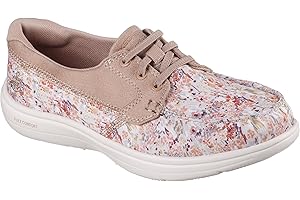 Skechers Womens On-The-go Flex Radiant Floral Boat Shoe Boat Shoe