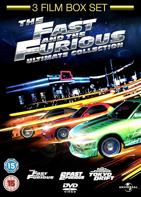 Fast And Furious 1 Film Complet 3 Film Box Set: The Fast & Furious 1-3 Lenticular DVD: Amazon.co.uk
