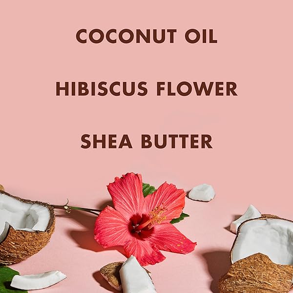 SHEAMOISTURE 2-IN-1 SHAMPOO AND CONDITIONER FOR KIDS COCONUT AND HIBISCUS COCONUT OIL FOR HAIR AND DRY CURLS 8 OZ
