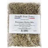 Straight from France Genuinely French Authentic Herbs de Provence Seasoning | All natural premium herbes de Provence seasoning mix, French herbs blend for Gourmet cooking &amp; marinades, 1.76oz bag