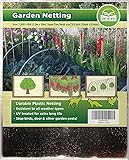 Bird Netting [Heavy Duty] Protect Plants and Fruit Trees - Extra Strong Garden Net Is Easy to Use, Doesn't Tangle and Reusable - Lasting Protection Against Birds, Deer and Other Pests (7.5ft x 65ft)