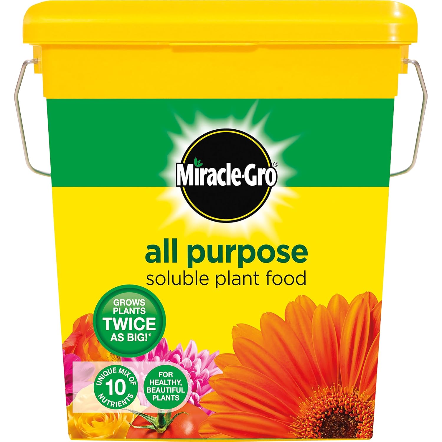 MiracleGro Water Soluble Plant Food Tub, 2 kg Amazon.co.uk Garden