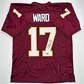 Facsimile Autographed Charlie Ward Florida State Maroon Reprint Laser Auto College Football Jersey Size Men's XL