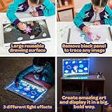Crayola Ultimate Light Board Drawing Tablet 6 Markers Ages 6 7 8 9 Gift view 5