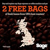 Sage The Barista Express Bean to Cup Coffee Machine with Grinder Black Truffle view 6