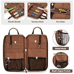 Damero Drum Stick Bag, Waxed Canvas Mallets
