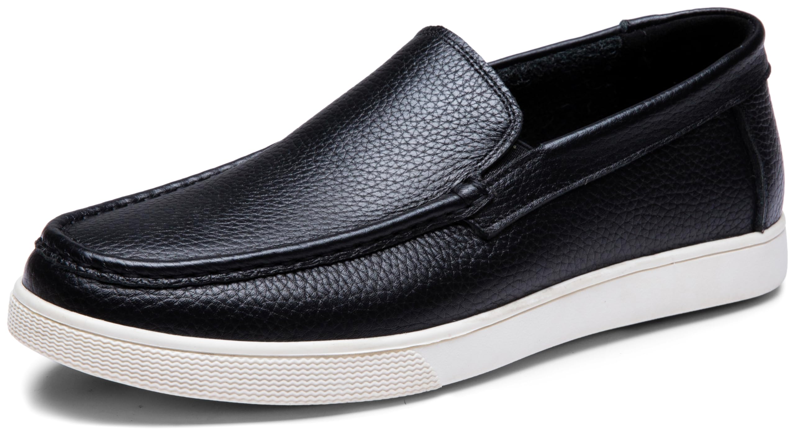 Jousen Men's Loafers & Slip-ons Leather Mens Casual Shoes(AMY3048A ...